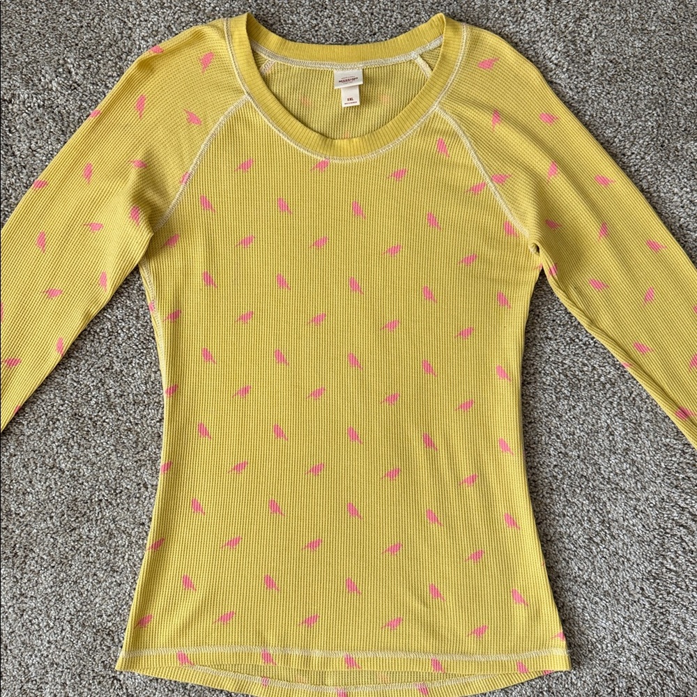 Mossimo Supply Co. Waffle Knit Long Sleeve Shirt - Picture 4 of 11